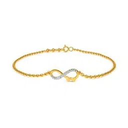 kisna jewellery Women Yellow Gold Diamond Bracelet-picture-46