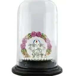 silverspot jewel Pure Silver Ganesh Idol-picture-47