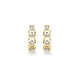 p n gadgil jewellers Women Yellow Gold Stud Earrings-picture-21