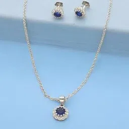 srijagdamba pearls dealer Women Classic Silver Pendant Set-picture-41