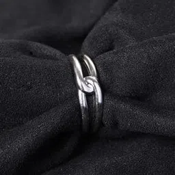 clara Men Sterling Silver Promise Knot Ring-picture-26