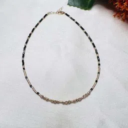 arte Women Sterling Silver Gold-Plated Anklet image 1