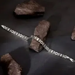 giva Men Silver Kingpin Bracelet-picture-32