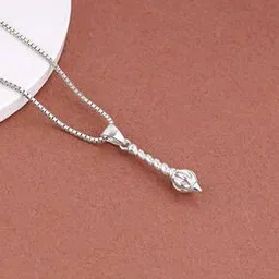 giva Silver Hanuman Gada Pendant-picture-46