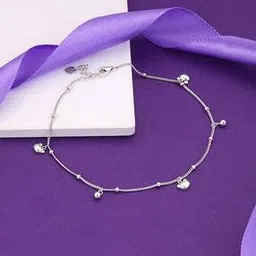 giva Women Sterling Silver Anklets-picture-11