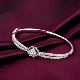 giva Women Sterling Silver Stone-Studded Bracelet-picture-19