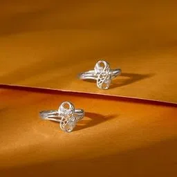 Women Sterling Silver Toe Rings-image-42