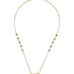 p n gadgil jewellers Women Yellow Gold Beaded Mangalsutra-picture-49