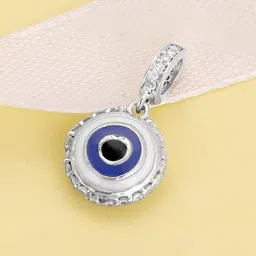 giva Women Sterling Silver Evil Eye Charm image 1