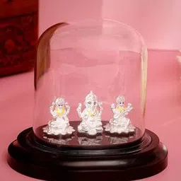 giva Sterling Silver Lakshmi Ganesh Saraswathi Idol-picture-45