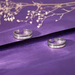 Women Sterling Silver Toe Rings-image-30