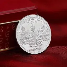 kalyan jewellers Pure Silver Laxmi & Gansha Coin-picture-26