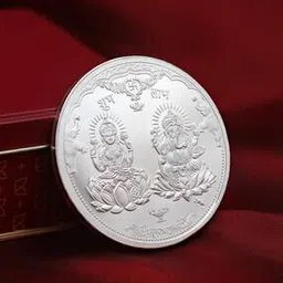 kalyan jewellers Pure Silver Laxmi & Ganesha Coin-picture-36
