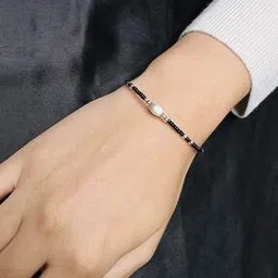 arte Women Sterling Silver Evil-Eye Link Bracelet-picture-15