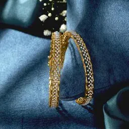 p n gadgil jewellers Women Yellow Gold Diamond Bracelet-picture-50