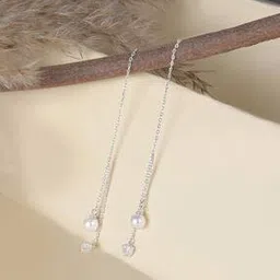 touch925 Women Sterling Silver Drop Earrings-picture-17