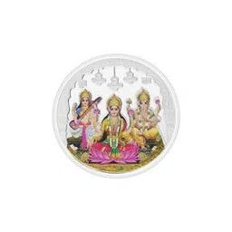 malabar gold & diamonds Pure Silver Lakshmi Ganesh Saraswati Coin-picture-49