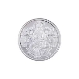 c krishniah chetty jewellers Pure Silver Goddess Lakshmi Coin-picture-16
