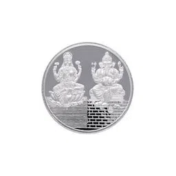 c krishniah chetty jewellers Pure Silver Lakshmi Ganesha Coin-picture-11
