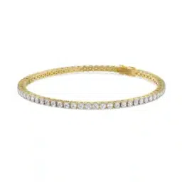emori Women Yellow Gold Pointer Diamond Tennis Bracelet-picture-48