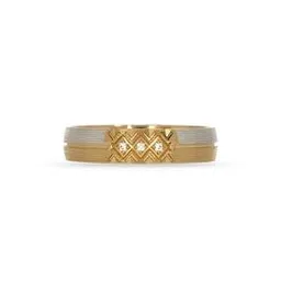 bhima jewels Men Yellow Gold Designer Horizonal Ring-picture-30