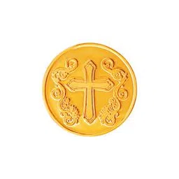 muthoot pappachan Yellow Gold Swarnavarsham Cross Coin-picture-50
