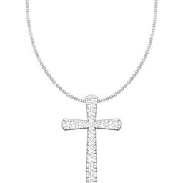 anayra Men Sterling Silver Cross Pendant with Chain-picture-34