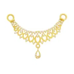 Women Chandrika Yellow Gold Mangalsutra Pendant-image-12
