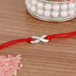 giva Men Sterling Silver Infinity Bond Rakhi-picture-24