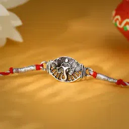giva Men Sterling Silver Vinayak Rakhi image 1