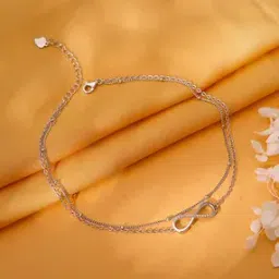 giva Girls Sterling Silver Infinite Glow Anklet-picture-40
