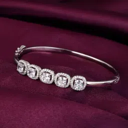 giva Women Sterling Silver Tales Of Love Bracelet image 1