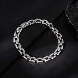 giva Men Sterling Silver Link Bracelet-picture-14