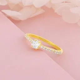 Women Sterling Silver Gold-Plated Ring-image-64