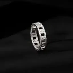 giva Men Sterling Silver Link Ring-picture-31