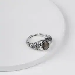 giva Men Sterling Silver Stone-Studded Ring-picture-31