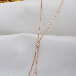 vanbelle Women Sterling Silver Rose Gold-Plated Necklace-picture-50
