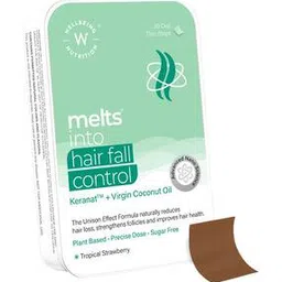 wellbeing nutrition Melts Hair Fall Control with Keranat & Zinc for Hair Loss Support-picture-10