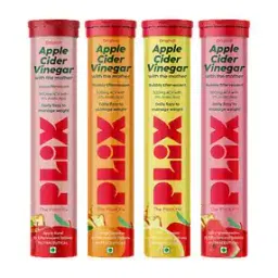 plix Apple Cider Vinegar Effervescent Tablets with Mother Variety Pack-picture-42