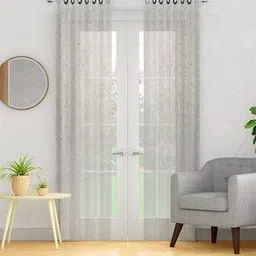 portico Leaf Print Door Curtain-picture-10