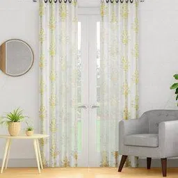 Floral Print Door Curtain-image-12