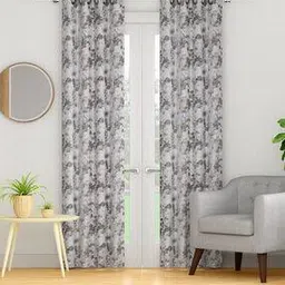 portico Set of 2 Floral Print XL Door Curtains-picture-24