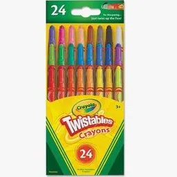 crayola Set of 24 Mini Twistables Crayons-picture-49
