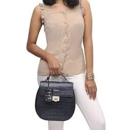 hidesign Fling 02 Croc-Embossed Satchel Bag-picture-38