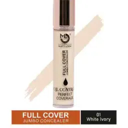 matt look Full Cover Jumbo Concealer - 01 White Ivory-picture-10
