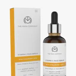 the man company 40 Vitamin C Face Serum with Hyaluronic Acid 30 ml image 1