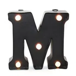 hamster london Unisex Alphabet-M LED Light-picture-51