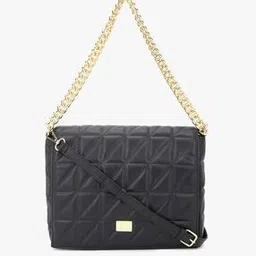 van heusen Women Quilted Sling Bag with Detachable Strap-picture-14