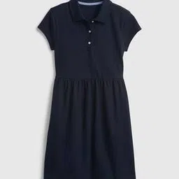 gap kids A-Line Dress with Cutaway Collar-picture-44