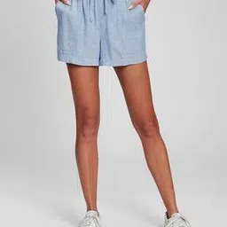 gap Linen Shorts With Elasticated Drawstring Waist-picture-51